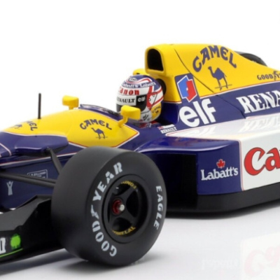 Nigel Mansell 1:18 Williams FW14B World Champion 1992