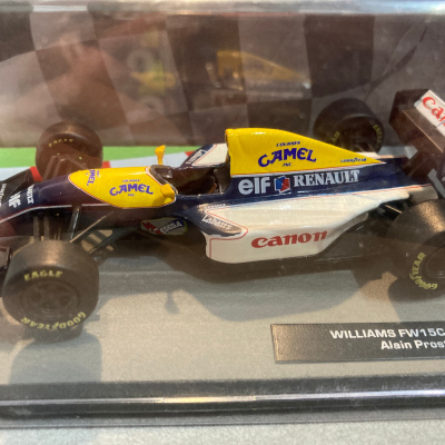 Alain Prost 1:43 Williams FW15C Canadian GP 1993