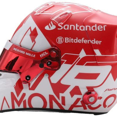 Charles Leclerc 1:5 Helmet Monaco GP 2024