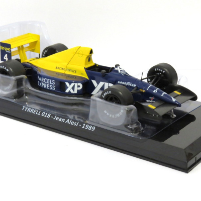 Jean Alesi 1:24 Tyrrell 018 1989 