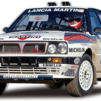 Miki Biasion 1:18 Lancia Delta Integrale Rally Winner San Remo 1988
