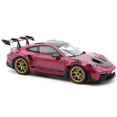 Porsche 911 GT3 RS 1:18 With Weissach Pack Ruby Star Purple 2022