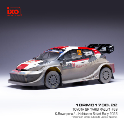 Kalle Rovanpera Toyota GR Yaris Rally1 Hybrid #69 Rallye WM Safari Rally 2023