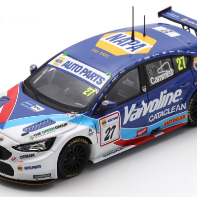 Dan Cammish 1:43 Ford Focus #27 NAPA Racing UK BTCC Donington 2025