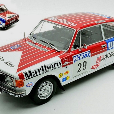 Markku Alen Volvo 142 #29 2nd 1000 Lakes Rally 1973