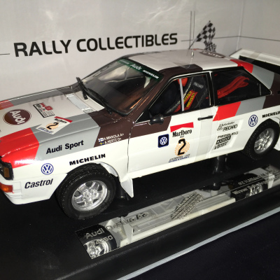 Hannu Mikkola Audi Quattro A2 #2 Rallye Argentina 1983