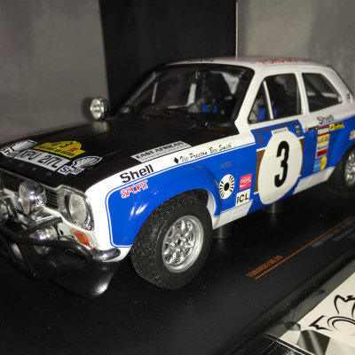 Vic Preston Ford Escort MkI RS 1600 #3 Safari Rally 1973