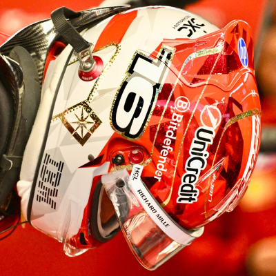 Charles Leclerc 1:5 Helmet Las Vegas GP 2025