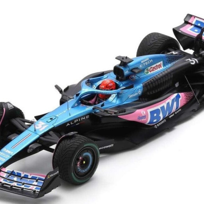 Esteban Ocon 1:18 Alpine A523 #31 BWT Alpine F1 Team 3rd Monaco GP 2023