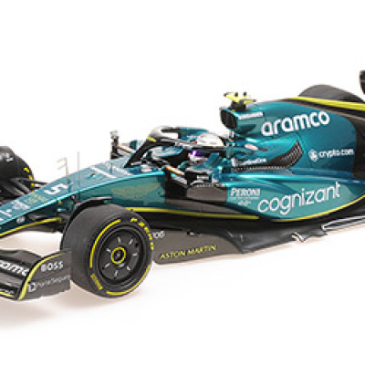 Sebastian Vettel 1:18 Aston Martin F1 AMR22 Abu Dhabi GP 2022