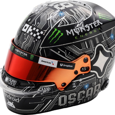 Oscar Piastri 1:5 Helmet  McLaren US GP 2025
