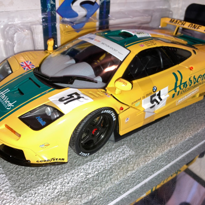 Derek Bell/Andy Wallace/Justin Bell McLaren F1 GT-R Short Tail #51 3rd 24h Le Mans 1995