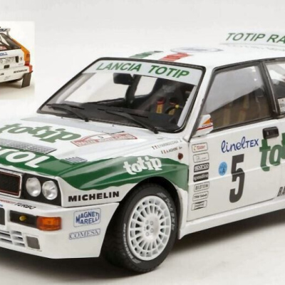A.Aghini/S.Farnocchia Lancia Delta HF Integrale #5 Monrte Carlo Rally 1993 