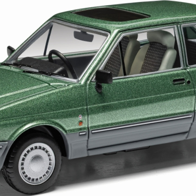 Ford Fiesta 1:43 Mk2 1.4 Ghia Willow Green 1987