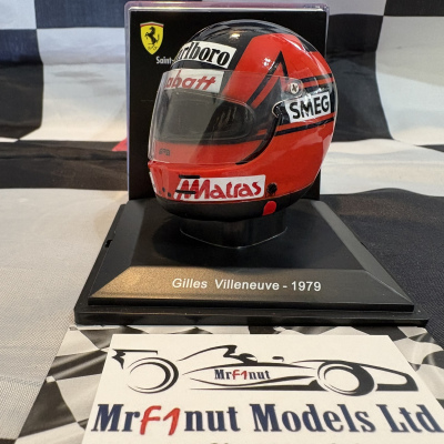 Gilles Villeneuve 1:5 Ferrari F1 312T4 Helmet 1979 
