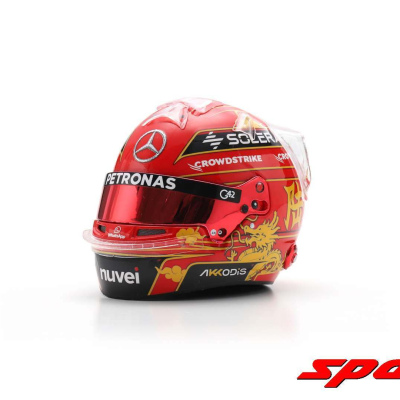 George Russell 1:5 Helmet Mercedes AMG Petronas F1 Team Chinese GP 2024