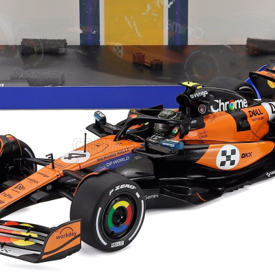 Lando Norris 1:18 McLaren MCL39 #4 Winner Monaco GP 2025