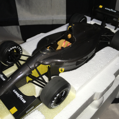 Alain Prost Ferrari 641/2 Carbon Fibre Test Car 1990