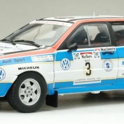 Jorge Recalde Audi Quattro A2 #3 3rd Place Rally Argentina 1984