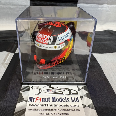 Carlos Sainz Jr. 1:5 Helmet Ferrari SF21 #55 2021 