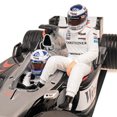 David Coulthard 1:18 Mclaren MP4/16 Hakkinen 'Taxi' Spain 2001