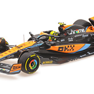 Lando Norris 1:43 Mclaren F1 MCL60 2nd Hungarian GP 2023