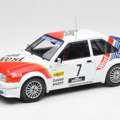 Andervang/Schoonenwolf Ford Escort MK III RS Turbo #7 Haspengouw Rally 1985 