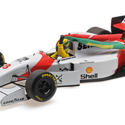 Sebastian Vettel 1:18 McLaren MP4/8 Imola Senna Tribute 2024