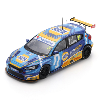 Dan Cammish 1:43 Ford Focus #27 NAPA Racing UK BTCC Knockhill 2025