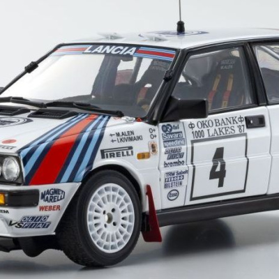 Markku Alen Lancia Delta HF 4WD #4 Winner 1000 Lakes Rally 1987