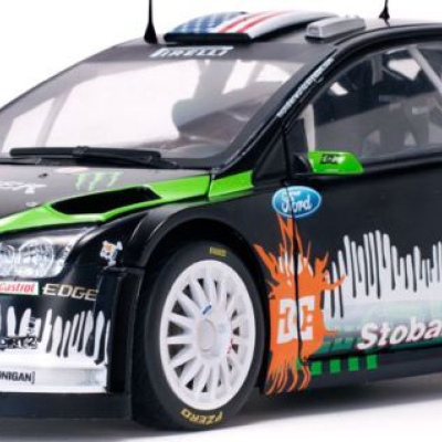 Ken Block Ford Focus RS Rallyday Show Castle Coombe Circuit 2010