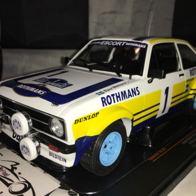 Bjorn Waldegard Ford Escort MkII RS1800 Winner Acropolis Rally Winner 1979