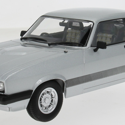 Ford Capri 1:18 MKIII 3.0 S Stratos Silver Professionals Bodie 'UOO 303T' 1979