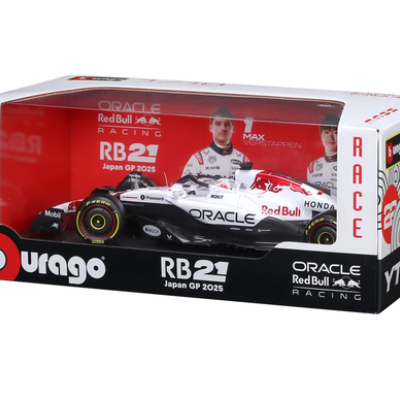 Max Verstappen 1:18 Red Bull RB21 #1 Oracle Winner Japanese GP 2025