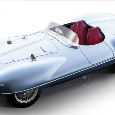 Alfa Romeo Disco Volante Spyder Touring Superleggera in Aluminium Matt 1952.