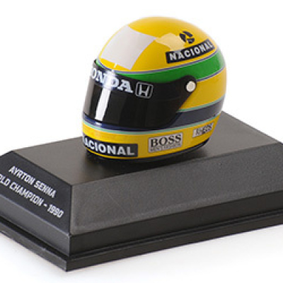 Ayrton Senna 1:8 Helmet World Champion 1990