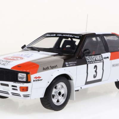 Hannu Mikkola Audi Quattro #3 Winner 1000 Lakes Rally 1982