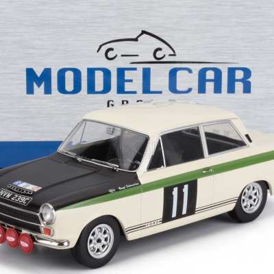 Bengt Soderstrom Ford Lotus Cortina MK I #11 Winner RAC Rally 1966