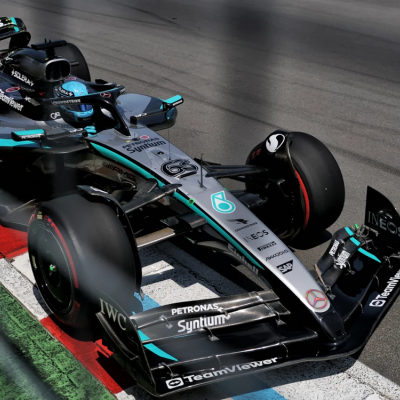 George Russell 1:18 Mercedes AMG Petronas F1 W16E Winner Canadian GP 2025