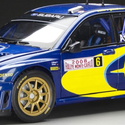 Chris Atkinson Subaru Impreza WRC07 #6 3rd Rallye Monte Carlo 2008
