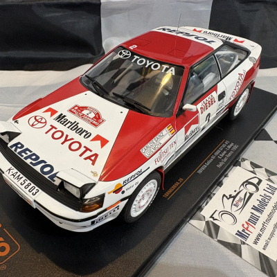 Carlos Sainz Toyota Celica GT-Four ST165 #2 Rallye San Remo 1990