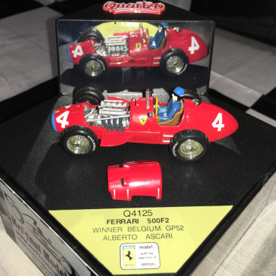 Alberto Ascari 1:43 Ferrari 500 F2 #4 Winner Belgium GP 1952