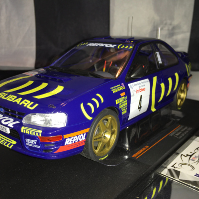 Colin McRae Subaru Impreza 555 #4 Tour de Corse Rally 1995