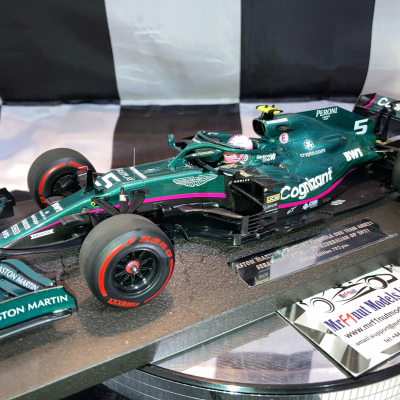 Sebastian Vettel 1:18 Aston Martin F1 AMR21 Azerbaijan GP 2021 