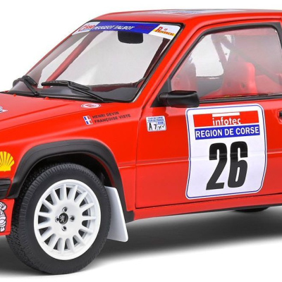 Henri Devin Peugeot 205 Rallye PTS Tour De Corse 1990 