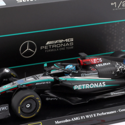 George Russell 1:43 Mercedes AMG W15 #63 2024