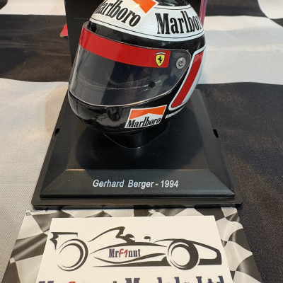 Gerhard Berger 1:5 Ferrari 412 T1 Helmet 1994