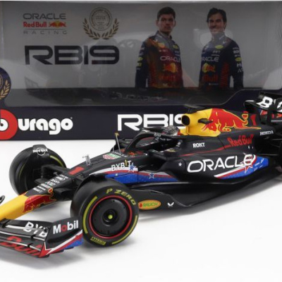 Max Verstappen 1:18 Red Bull RB19 #1 Special livery Austin GP 2023