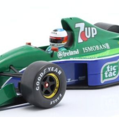 Michael Schumacher Jordan J191 1st F1 Race Belgium GP Spa 1991