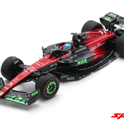 Valtteri Bottas 1:18 Alfa Romeo F1 Team Stake C43 #77 Belgium GP 2023 
